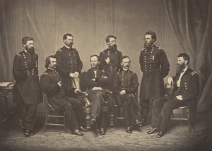 Sherman et ses généraux, 1860s
