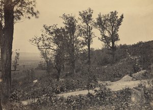 La crête de Mission Ridge - George N. Barnard