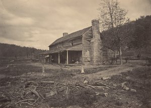 La maison de John Ross, Ringold, Géorgie, 1860s