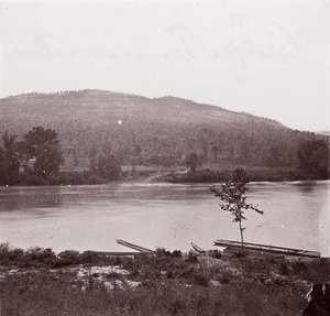 Vue sur la Rivière Tennessee - George N. Barnard