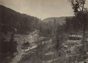 Vallée de Whiteside sous le pont