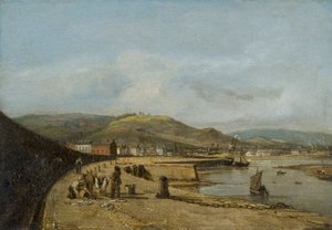 Swansea depuis la jetée ouest
