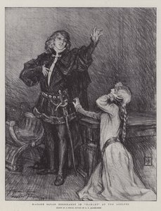 Madame Sarah Bernhardt dans Hamlet à l