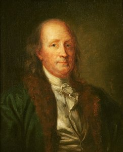 Portrait de Benjamin Franklin (1706-90)