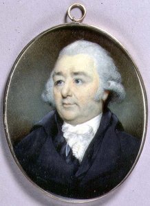 Portrait miniature de John Flaxman, vers 1798