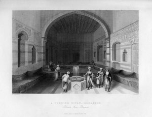 Un divan turc, Damas, Syrie, 1841