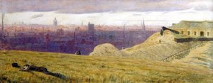 Newcastle depuis les Rabbit Banks, Gateshead sur Tyne - George Price Boyce