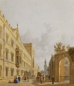 Exeter College, Oxford, 1848 - George Pyne
