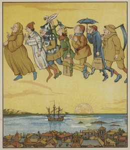 Illustration de Rumpelstiltskin par les frères Grimm