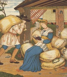 La Princesse Lisant de Rumpelstiltskin