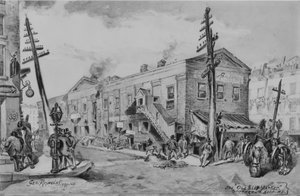 Le Marché de Old Slip, 1881