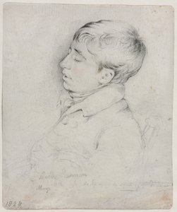Portrait de Welby Sherman endormi dans un fauteuil, 1828