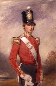 Jeune officier du 9e régiment de pied, Norfolk