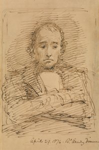Benjamin Disraeli, esquissé lors d