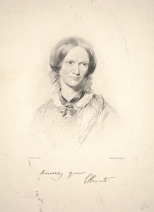 Charlotte Brontë, gravée par Walker & Boutall