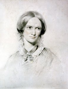Charlotte Brontë, romancière anglaise, 1850