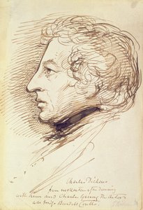 Portrait de Charles Dickens (1812-70)