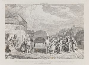 Mendiants, Épernay, vers 1821