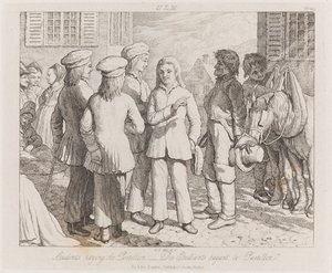 Étudiants, Ulm, vers 1821