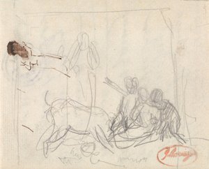 Des enfants et une chèvre - George Romney
