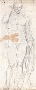Nu masculin classique - George Romney