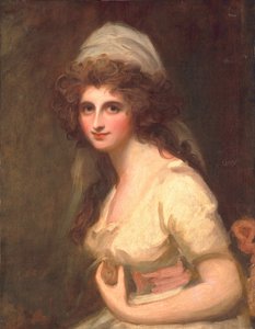 Emma Hart en turban blanc, c.1791 - George Romney