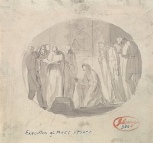 Exécution de Marie Stuart - George Romney