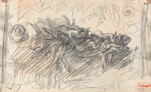 Faux, paysage avec la caverne des sorcières - George Romney
