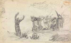 Étude de composition de figure n° 12 - George Romney