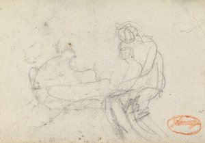 Figure Étude de composition 13 - George Romney