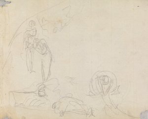 Figure Étude de composition 16 - George Romney