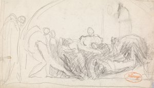 Figure Étude de composition 22 - George Romney