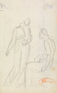 Figure Composition Étude 2 - George Romney