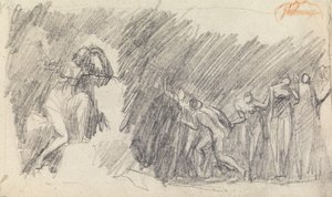 Étude de composition de figure n° 5