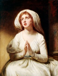 Lady Hamilton en prière, c.1782-86