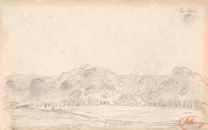 Paysage, peut-être Eartham - George Romney