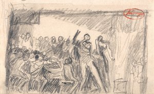 MacBeth : Scène du banquet - George Romney