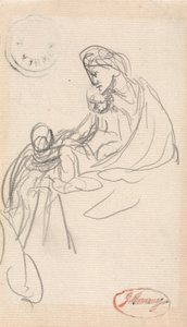 La mère et ses enfants - George Romney