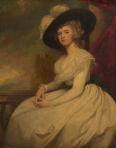 Mme Bryan Cooke Frances Puleston, 1765-1818, ca. 1787-91 - George Romney