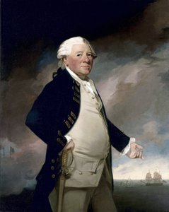 Portrait du vice-amiral Sir Hyde Parker