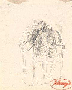 Peut-être deux figures de la "vieillesse" - George Romney