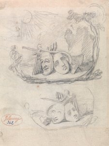 Richard Cumberland Frontispice - George Romney