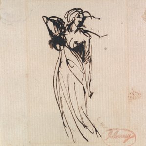 Figure féminine debout - George Romney