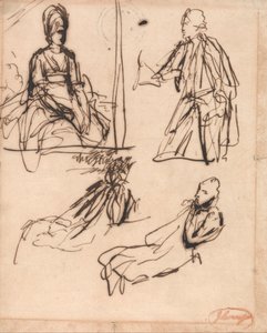Études pour les portraits d