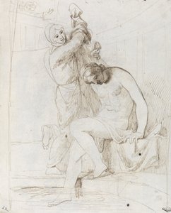 Le bain de Bethsabée - George Romney