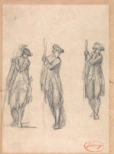 Trois croquis d