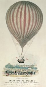 Ascension du Grand Ballon Nassau, Montpellier Gardens, 3 juillet 1837