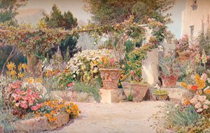 Un jardin italien, vers 1903