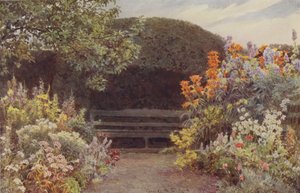 Ramscliffe, Lys orange et Aconit - George Samuel Elgood