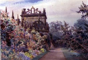 La cour, Hardwick Hall, Derbyshire